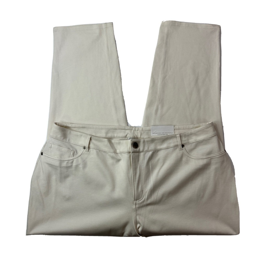 Cato Est. 1946 Womens Plus Size 24W Pants High Rise Skinny (41"W x 29"Ins) NEW - Picture 4 of 12
